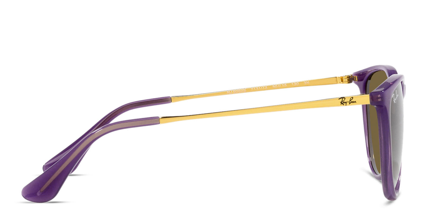 Ray-Ban Junior Kids Panthos Sunglasses in Opal Violet – Product Photo 2