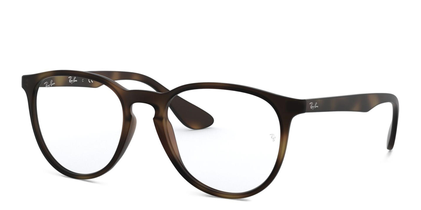 Ray-Ban Erika Round Eyeglasses in Havana – Product Photo 1