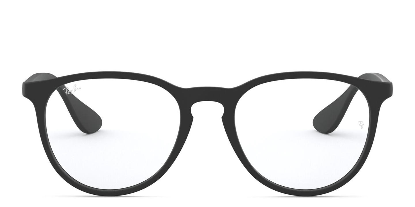 Ray-Ban Erika Optics Round Eyeglasses in Black – Product Photo 0