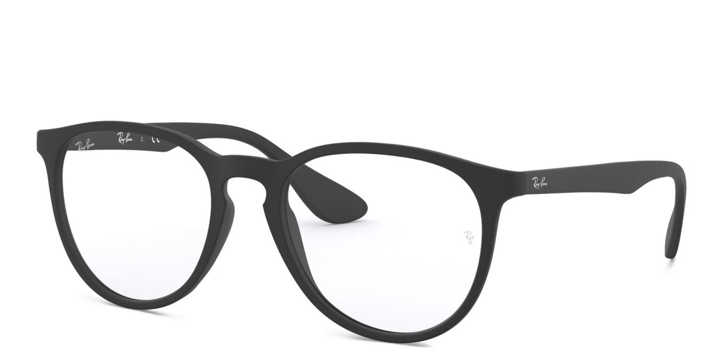 Ray-Ban Erika Optics Round Eyeglasses in Black – Product Photo 2
