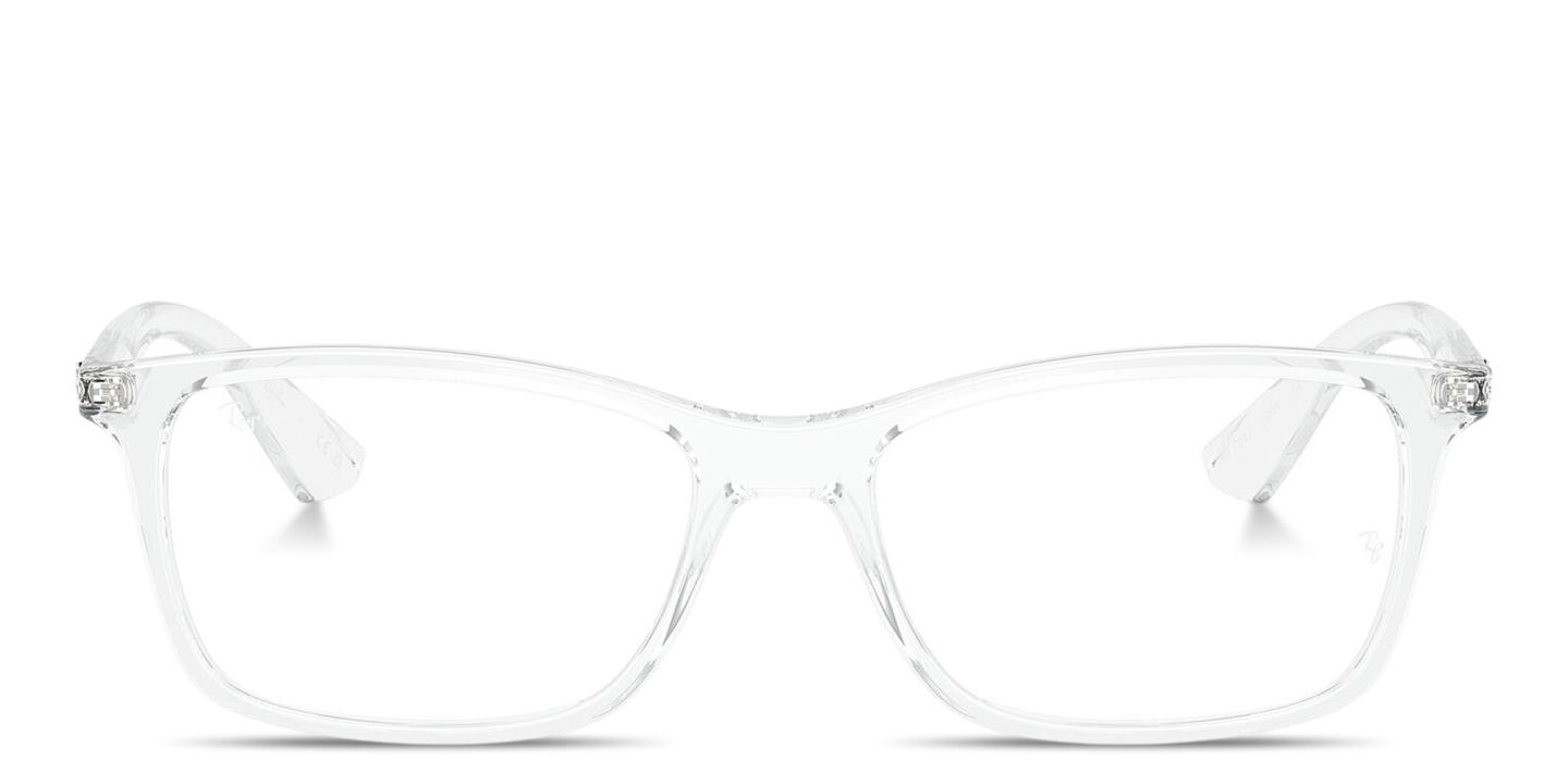 Ray-Ban Optics Unisex Square Eyeglasses in Transparent – Product Photo 0