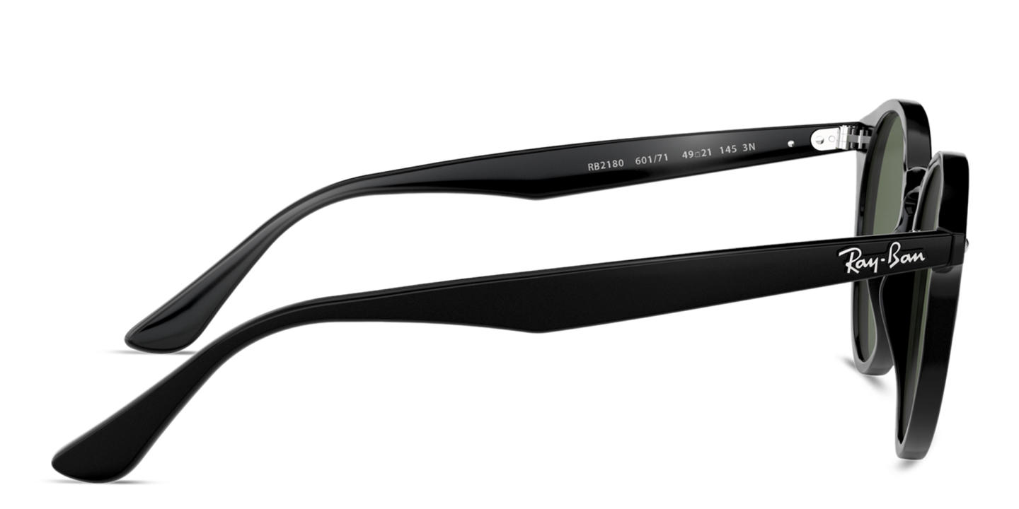 Ray-Ban Unisex Round Sunglasses in Black – Product Photo 2