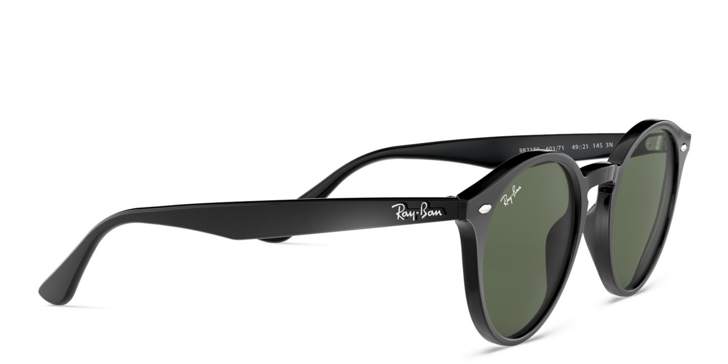 Ray-Ban Unisex Round Sunglasses in Black – Product Photo 3