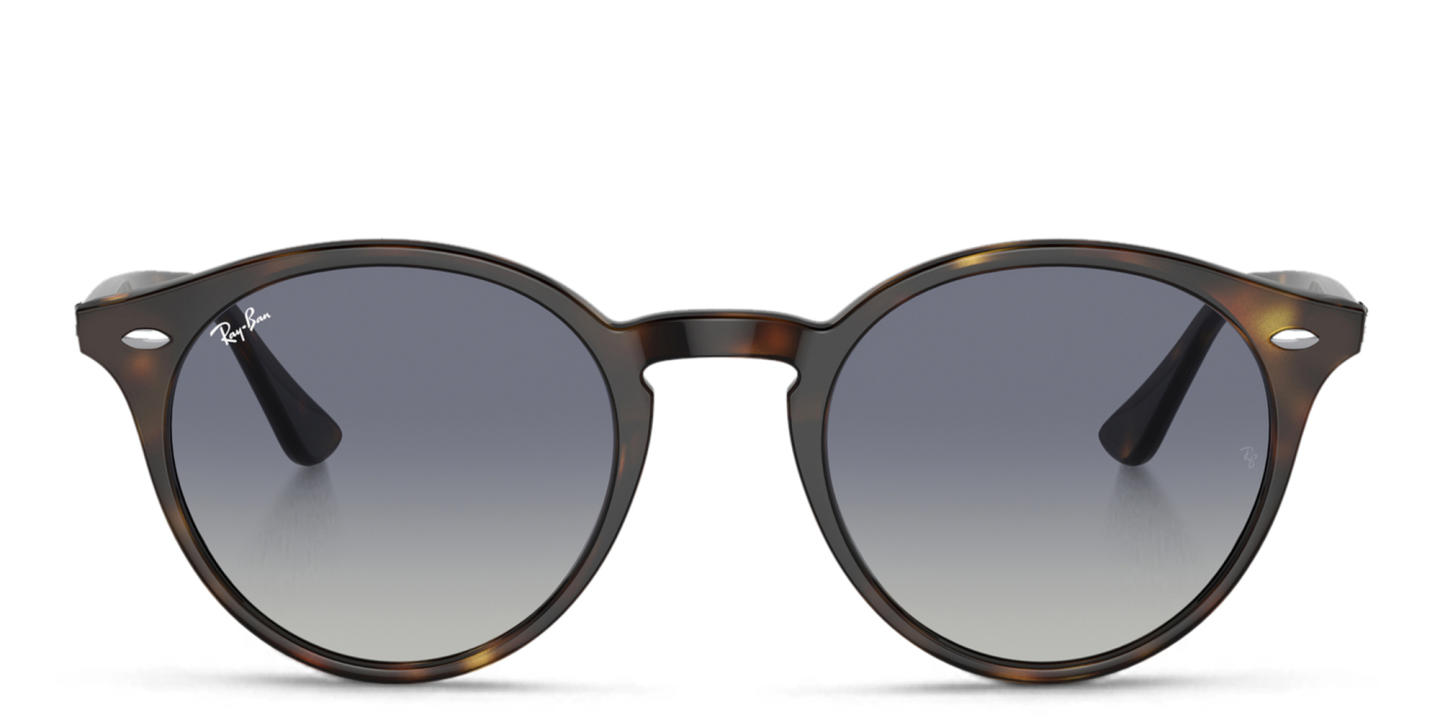 Ray-Ban Unisex Round Sunglasses in Light Havana – Product Photo 0