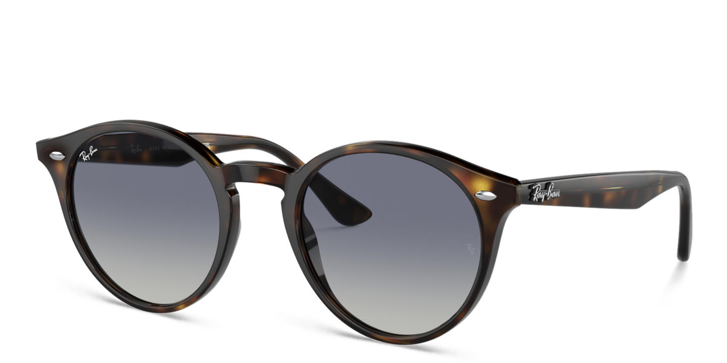 Ray-Ban Unisex Round Sunglasses in Light Havana – Product Photo 1