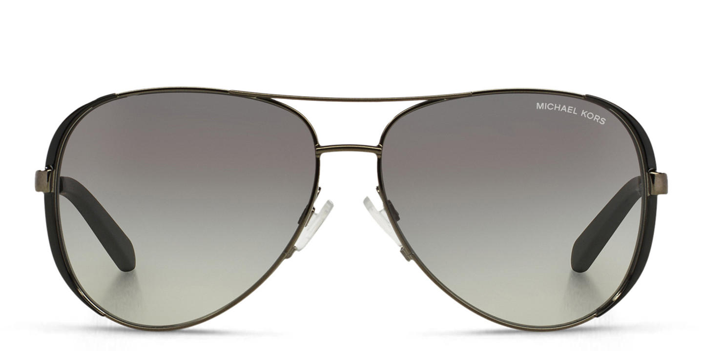 Michael Kors Chelsea Pilot Sunglasses in Black & Gunmetal – Product Photo 0