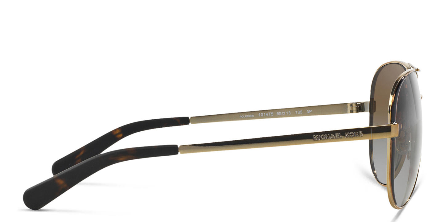 Michael Kors Chelsea Pilot Sunglasses in Brown – Product Photo 2