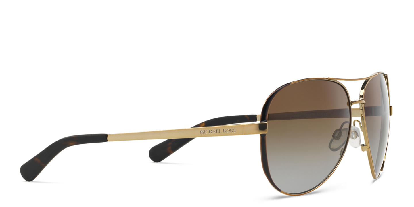 Michael Kors Chelsea Pilot Sunglasses in Brown – Product Photo 3