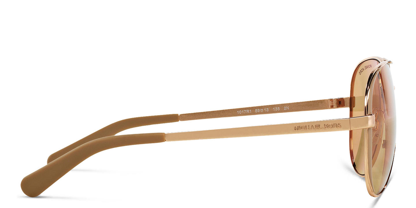 Michael Kors Pilot Sunglasses in Rose Gold – Product Photo 2