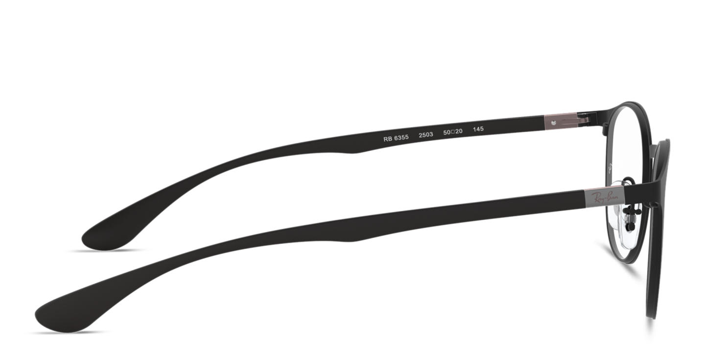 Shop Ray-Ban Optics Unisex Panthos Eyeglasses in Black online.