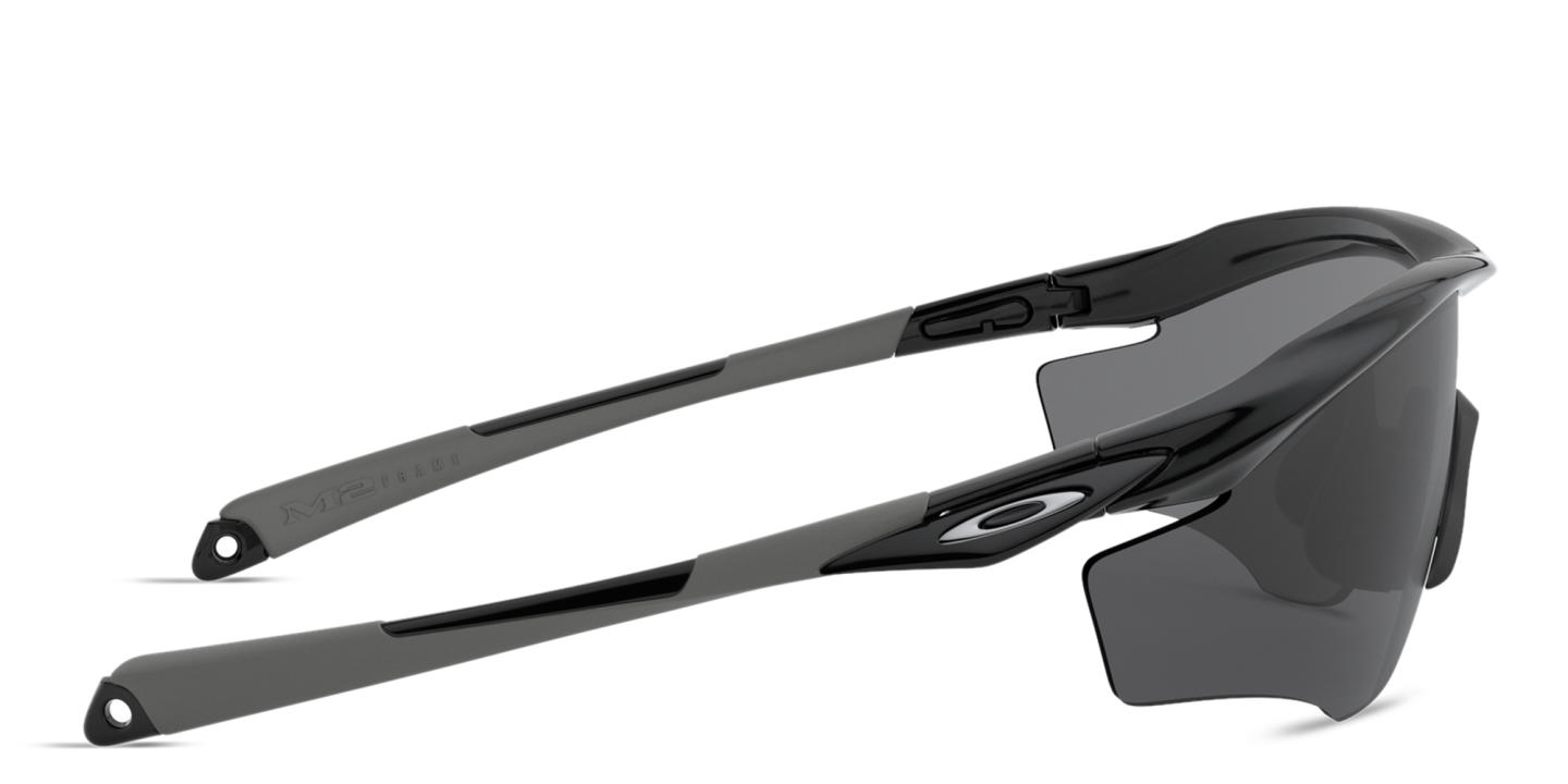 Shop Oakley M2 Frame XL Half-Rim Irregular Sunglasses in Black online.