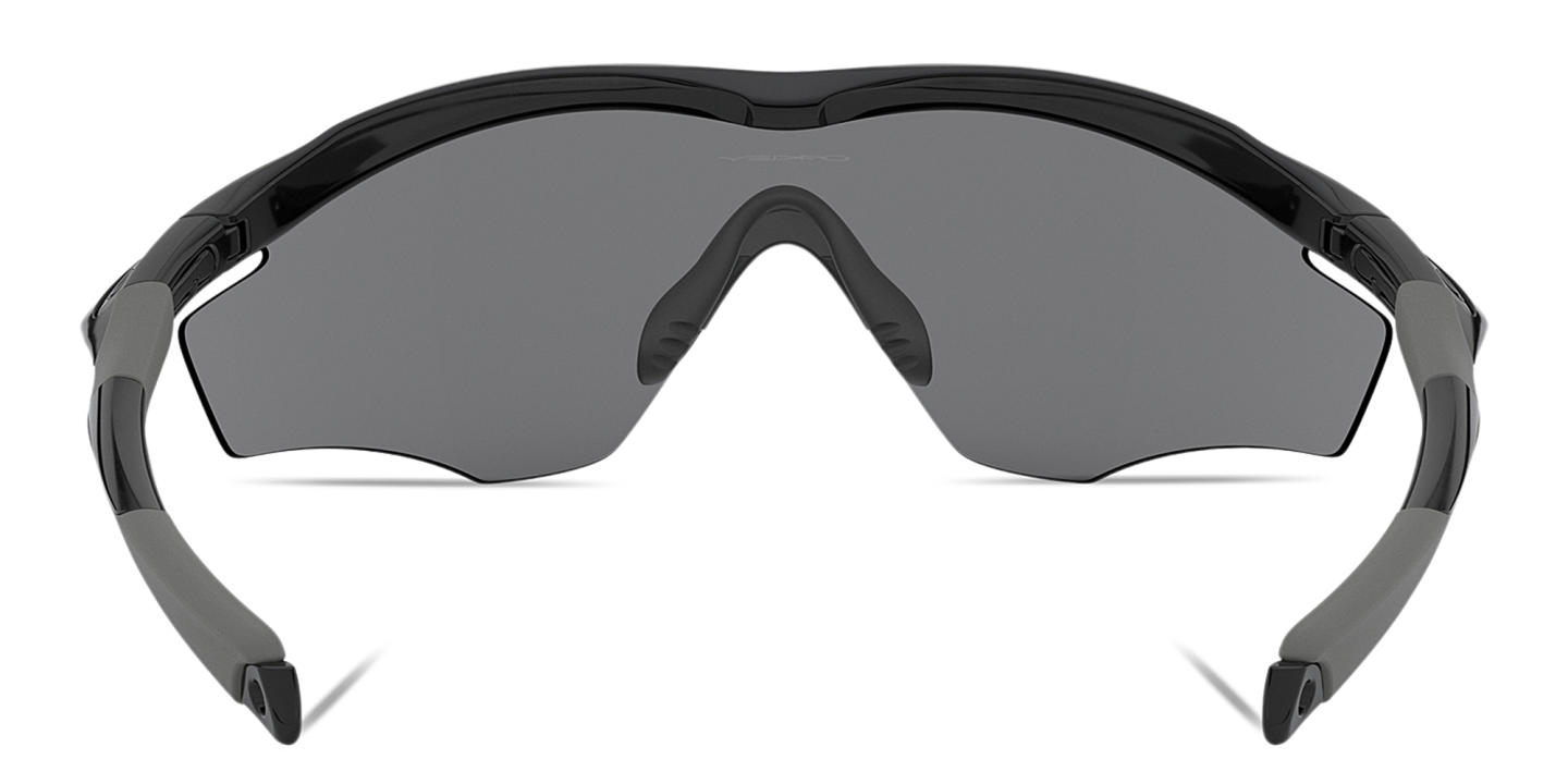 Shop Oakley M2 Frame XL Half-Rim Irregular Sunglasses in Black online.