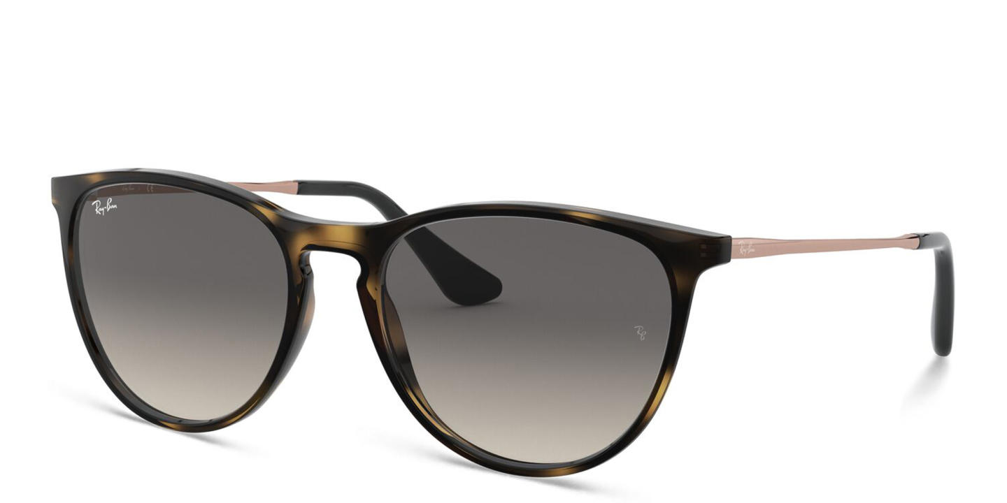 Shop Ray-Ban Junior Erika Kids Panthos Sunglasses in Havana online.