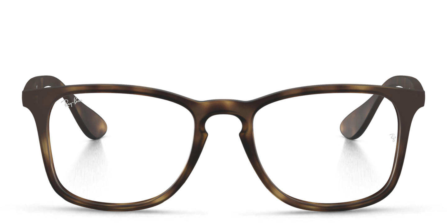 Ray-Ban Square Eyeglasses in Havana – Product Photo 0