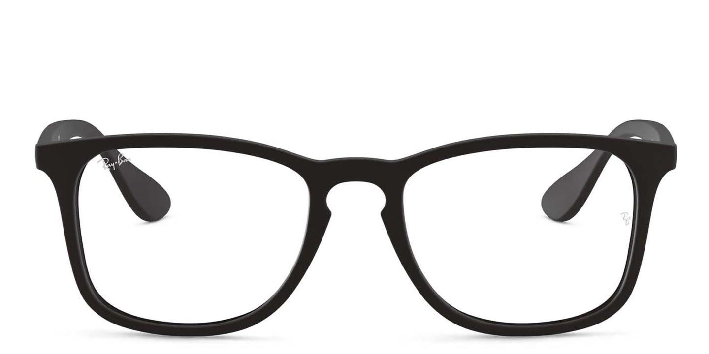 Ray-Ban Unisex Square Eyeglasses in Black – Product Photo 0