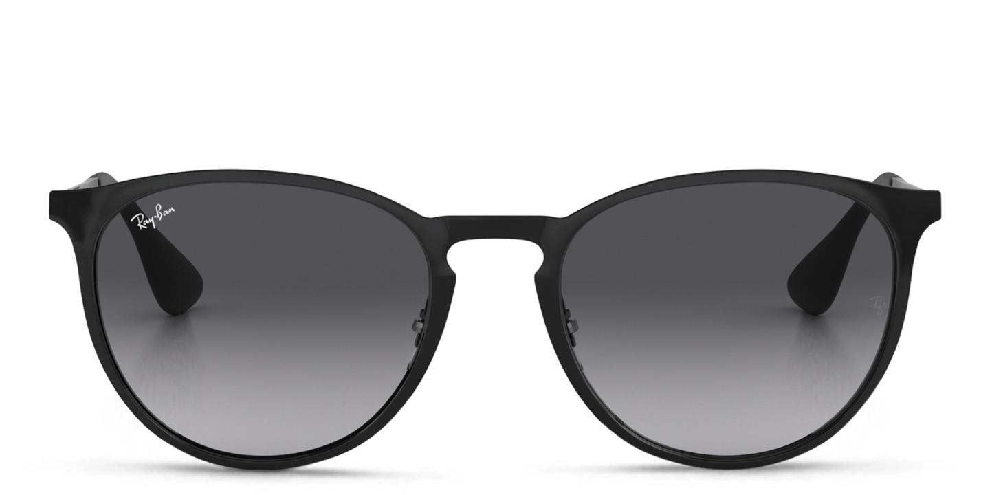 Ray-Ban Erika Metal Unisex Panthos Sunglasses in Black – Product Photo 0