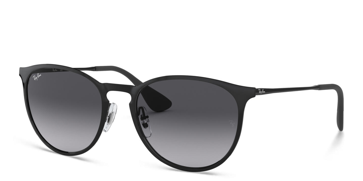 Ray-Ban Erika Metal Unisex Panthos Sunglasses in Black – Product Photo 1