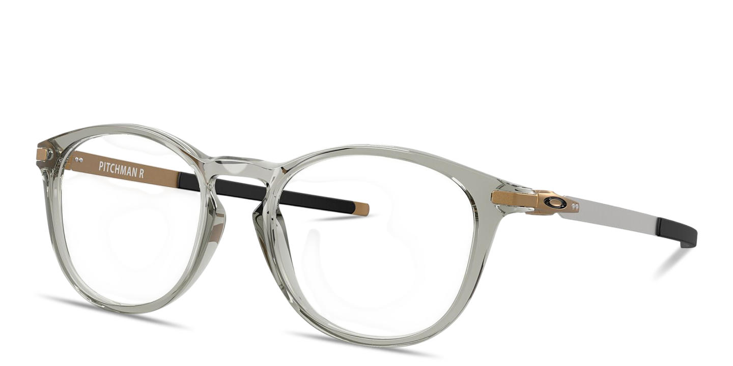 Shop Oakley Pitchman™ R Round Eyeglasses in Grey Ink online.