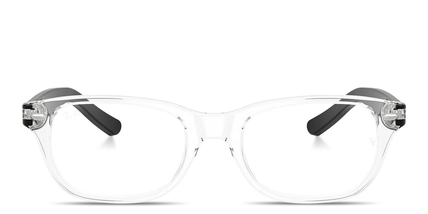 Ray-Ban Optics Kids Square Eyeglasses in Transparent – Product Photo 0