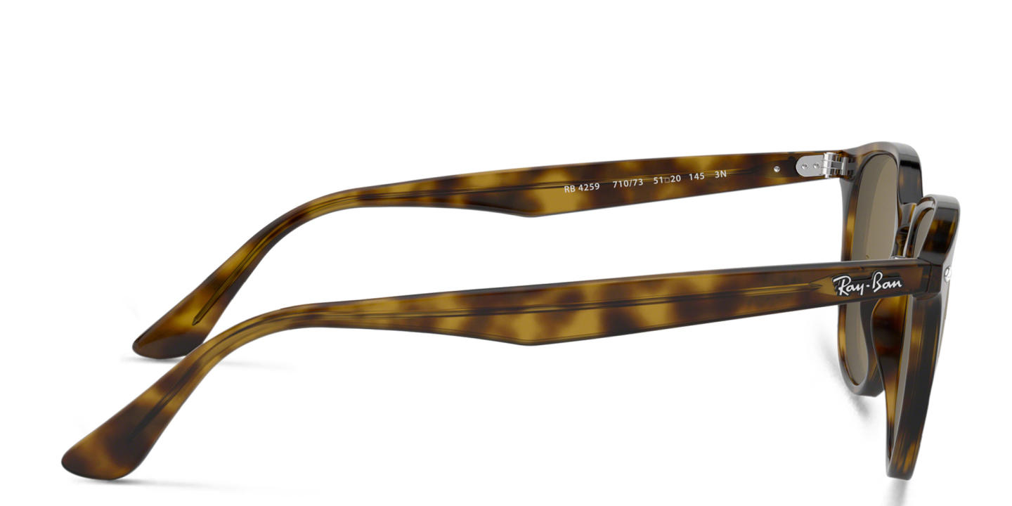 Shop Ray-Ban Unisex Round Sunglasses in Light Havana online.