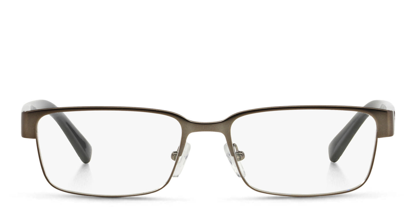 Armani Exchange Rectangle Eyeglasses in Gunmetal – Product Photo 0