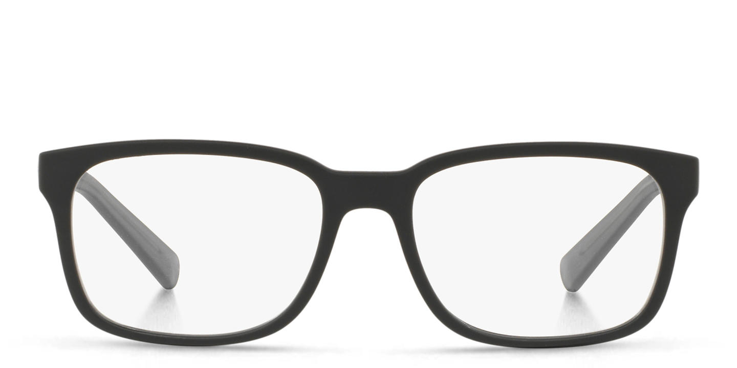 Armani Exchange Rectangle Eyeglasses in Black – Product Photo 0