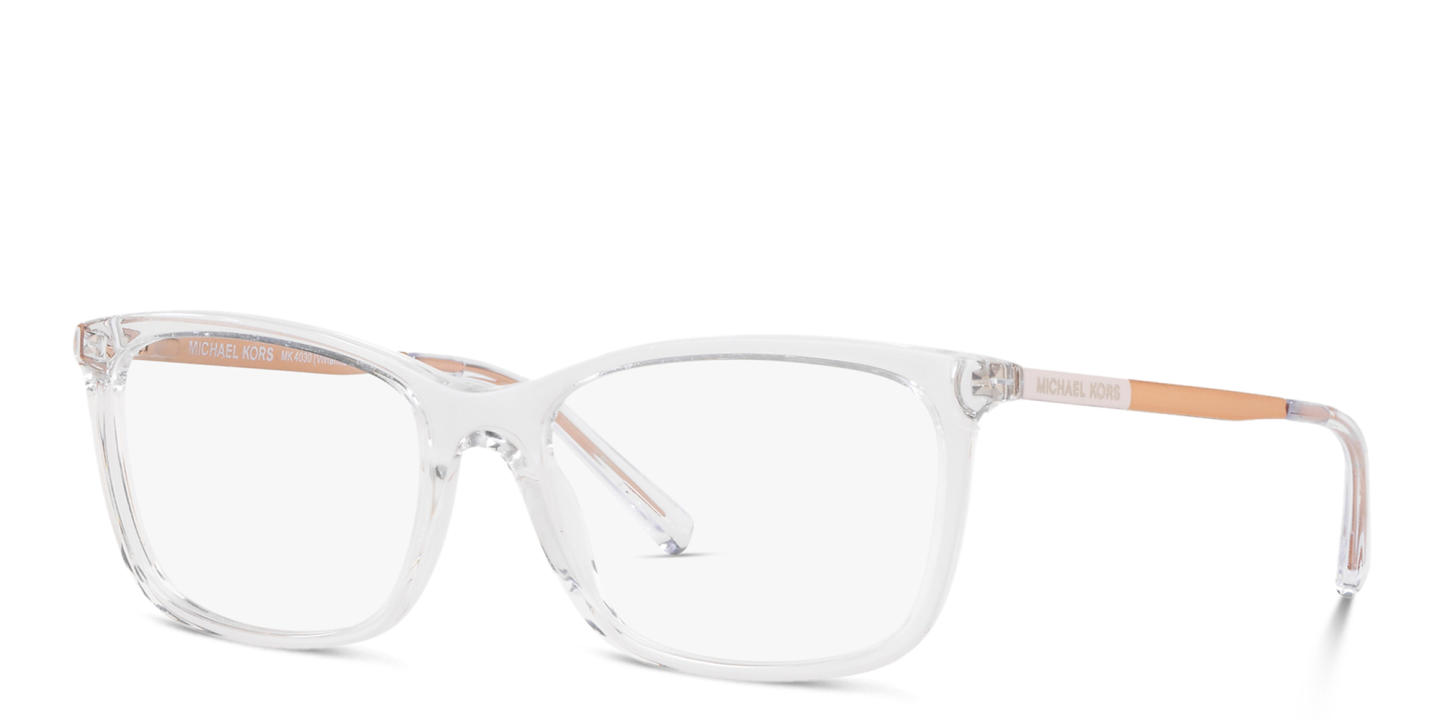 Michael Kors Vivianna II Rectangle Eyeglasses in Clear – Product Photo 1