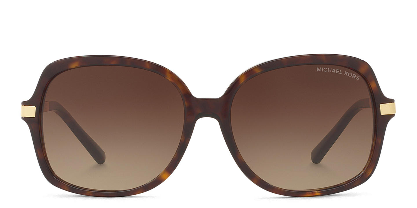 Michael Kors Adrianna II Square Sunglasses in Havana – Product Photo 0