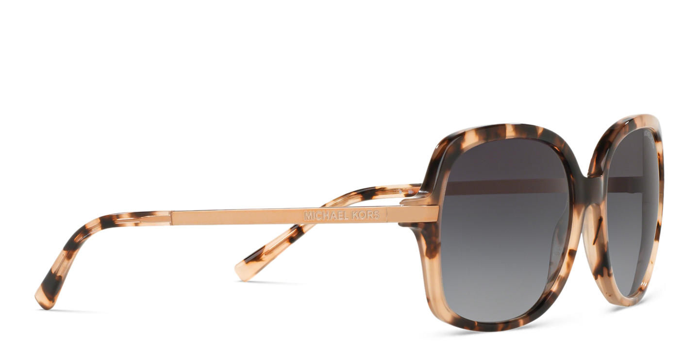 Michael Kors Adrianna II Square Sunglasses in Tortoise – Product Photo 3