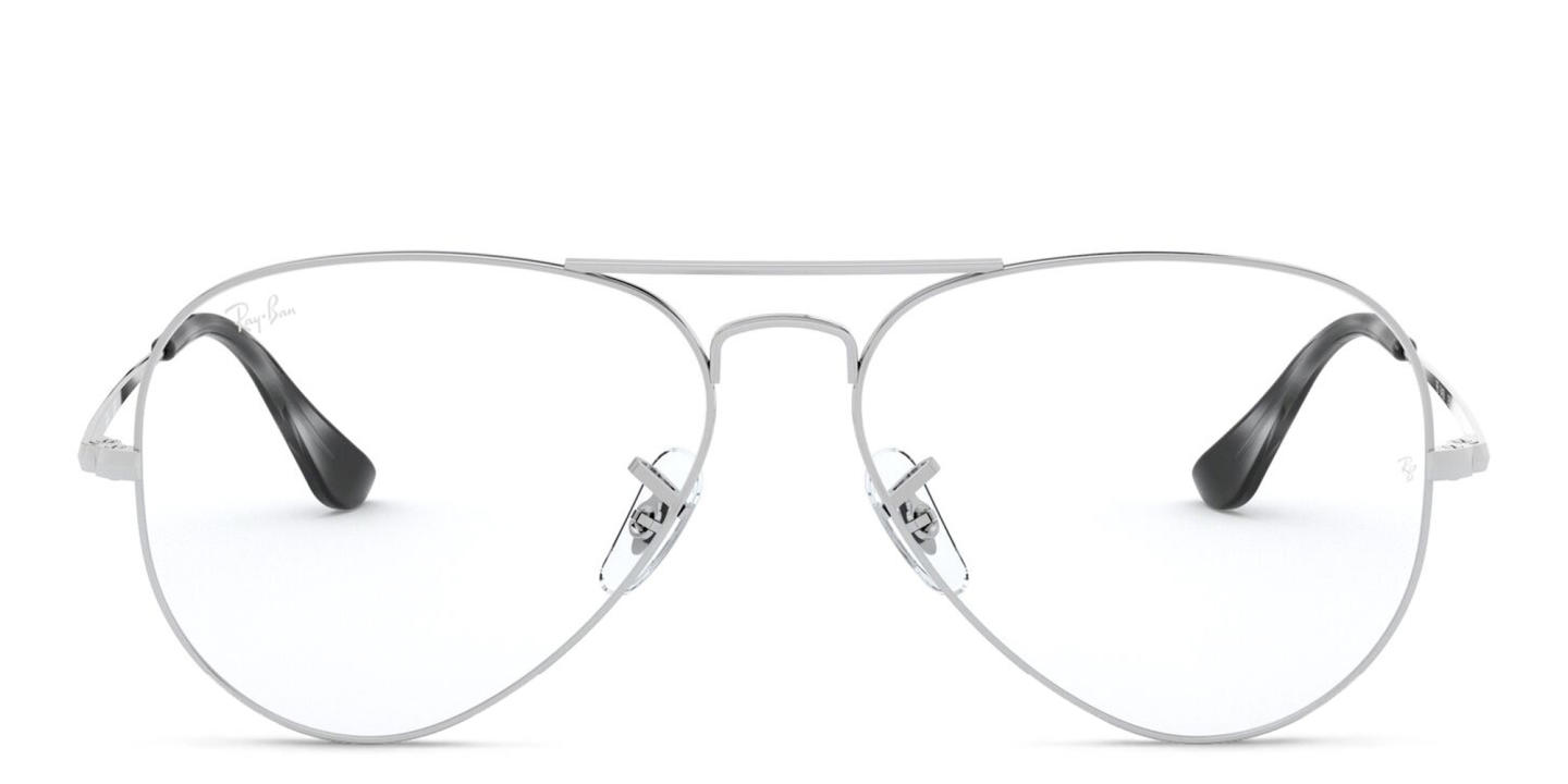 Ray-Ban Pilot Optics Eyeglasses in Silver – Product Photo 0