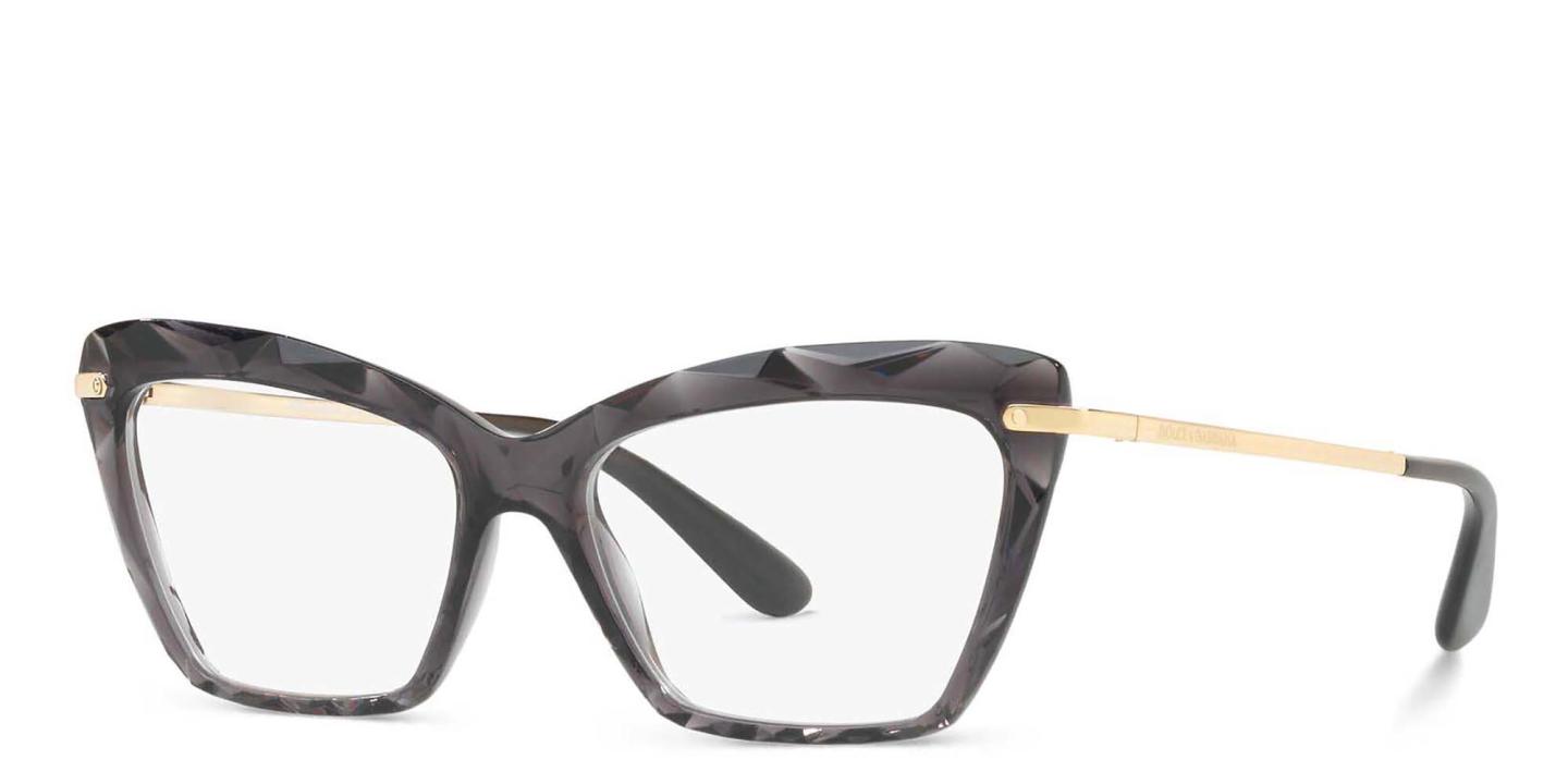 Dolce & Gabbana Cat Eye Eyeglasses in Grey – Product Photo 1