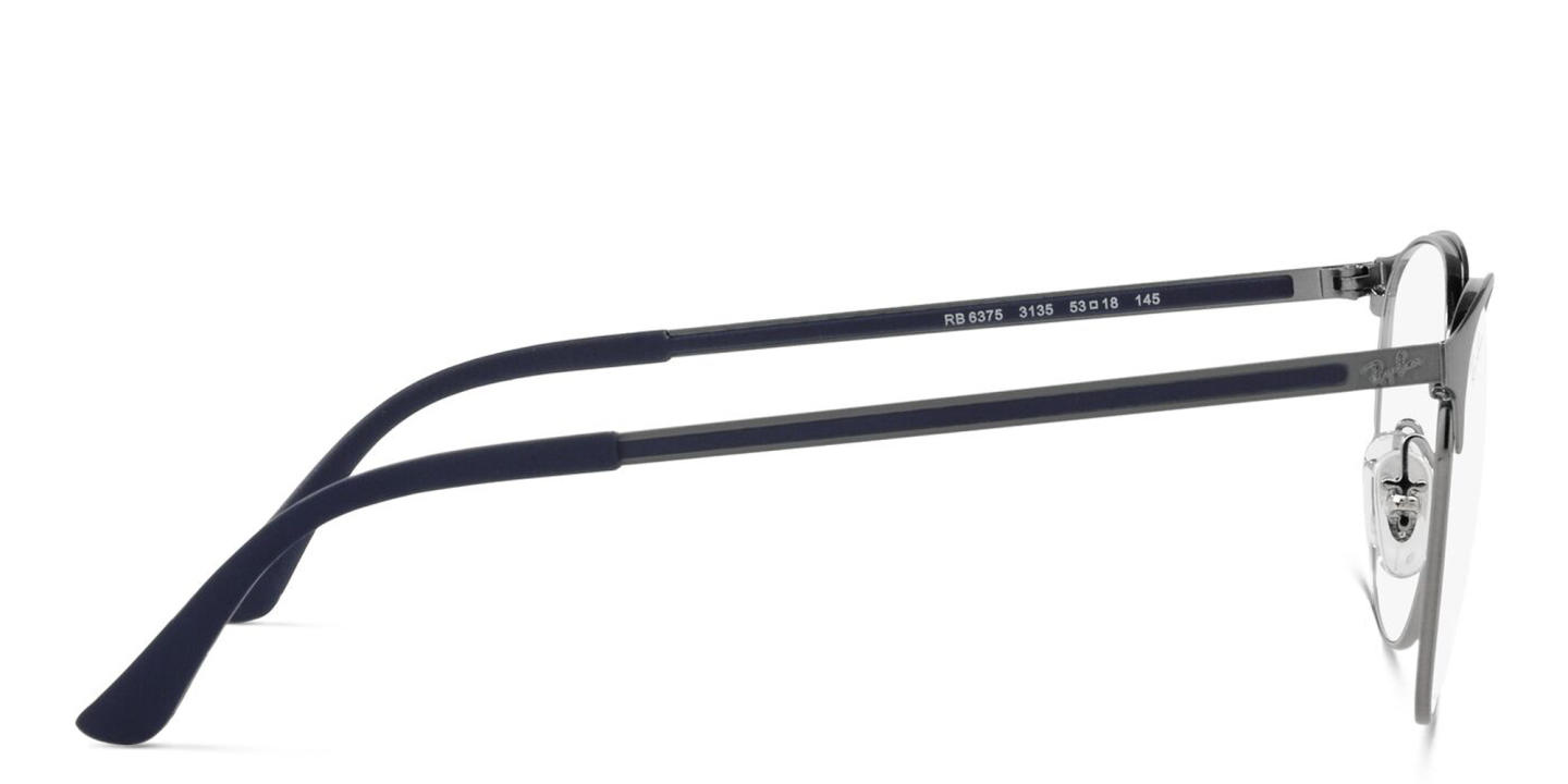 Shop Ray-Ban Unisex Panthos Eyeglasses in Gunmetal online.