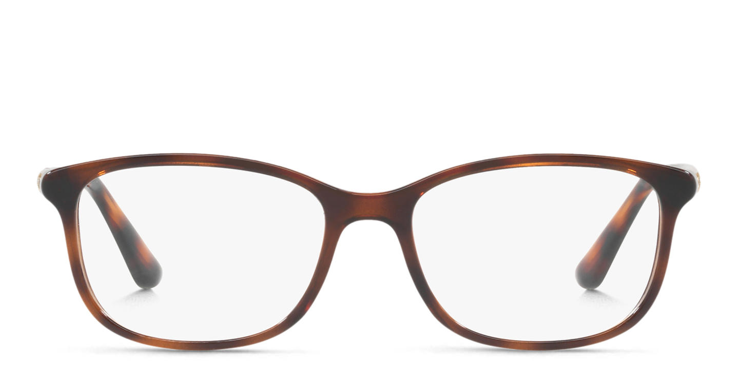 Vogue Eyewear Rectangle Eyeglasses in Havana – Product Photo 0