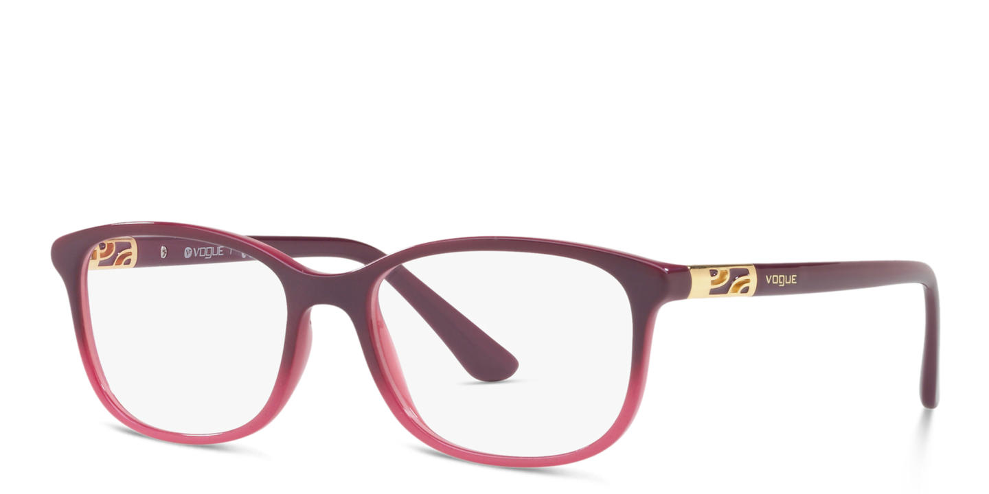 Vogue Eyewear Rectangle Eyeglasses in Purple – Product Photo 1