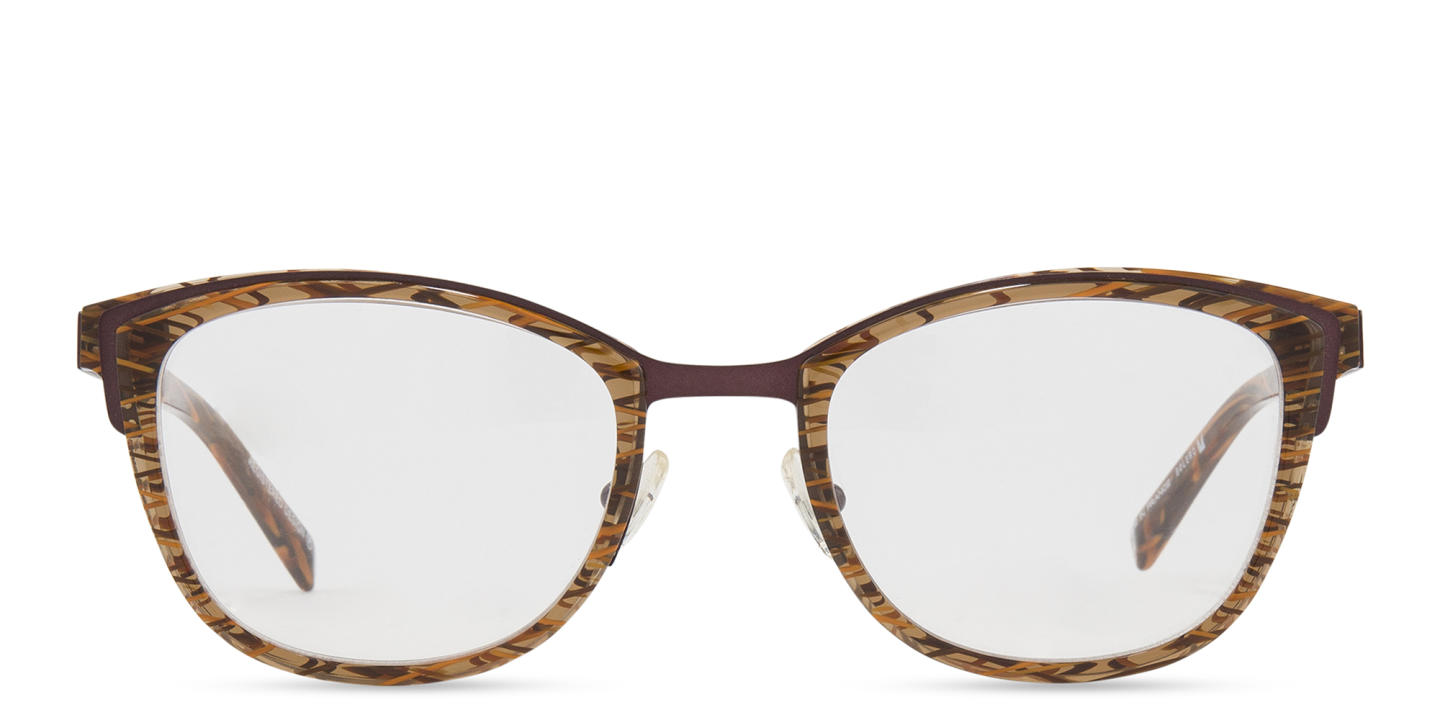 Tempo Cat-Eye Eyeglasses in Brown – Product Photo 0