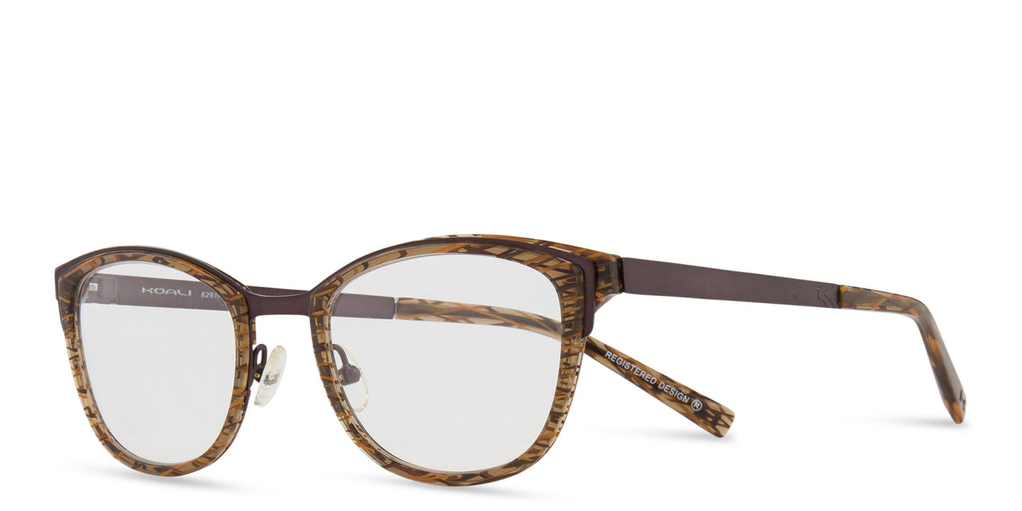 Tempo Cat-Eye Eyeglasses in Brown – Product Photo 1