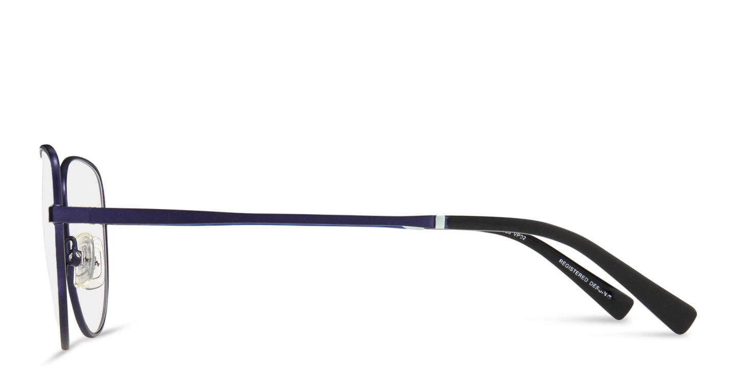 Shop Tempo Cat-Eye Eyeglasses in Blue online.