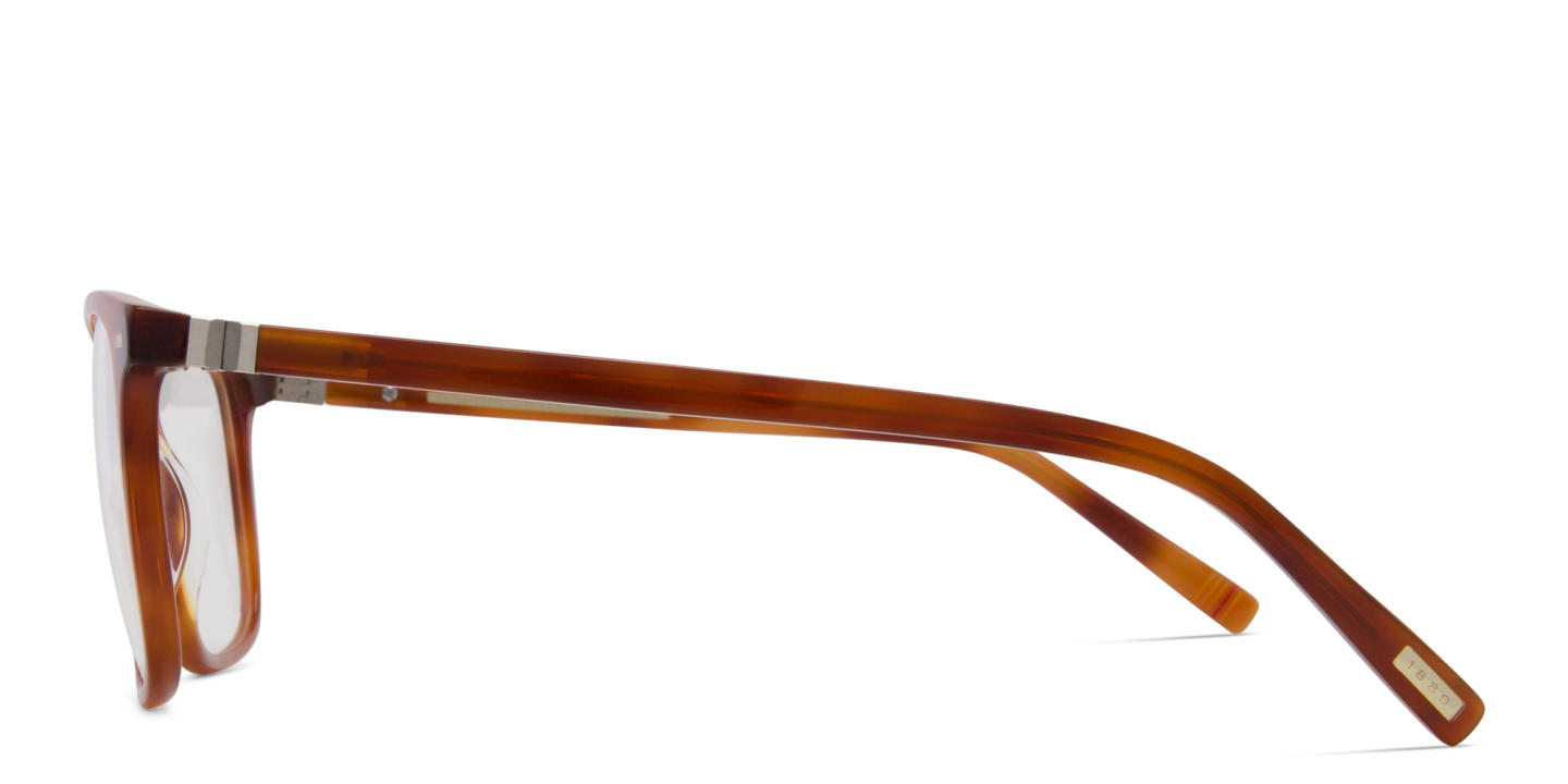 Tempo Square Eyeglasses in Brown – Product Photo 2