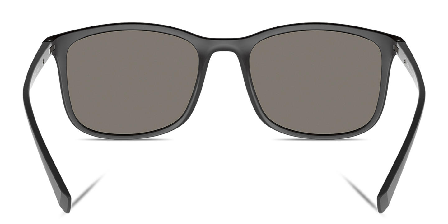 Prada Linea Rossa Lifestyle Rectangle Sunglasses in Black – Product Photo 3