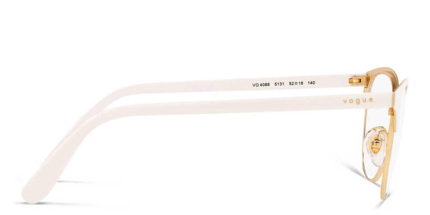 Vogue Eyewear Cat-Eye Eyeglasses in White – Product Photo 2