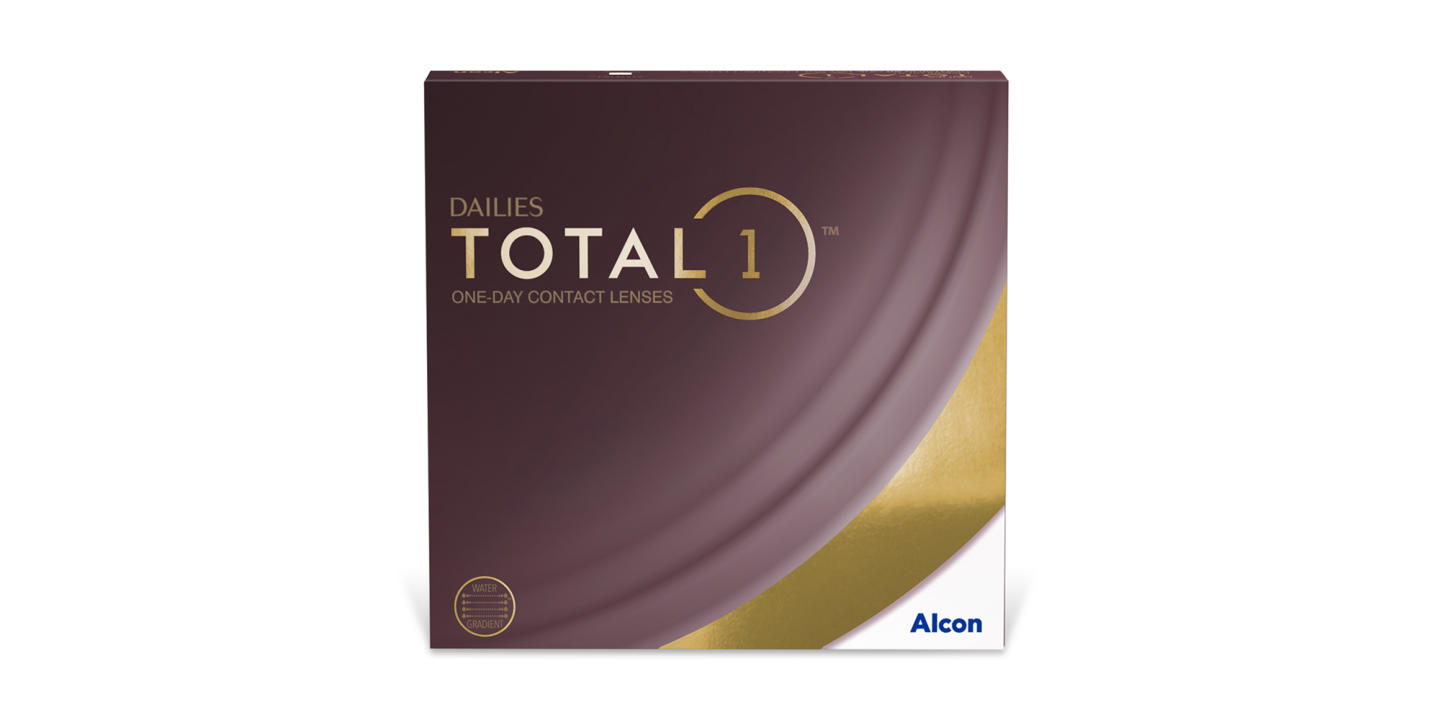 DAILIES TOTAL 1 Clear Contact Lenses - Pack of 90 in Clear – Product Photo 0