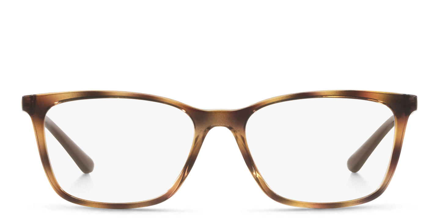 Vogue Eyewear Square Eyeglasses in Havana – Product Photo 0