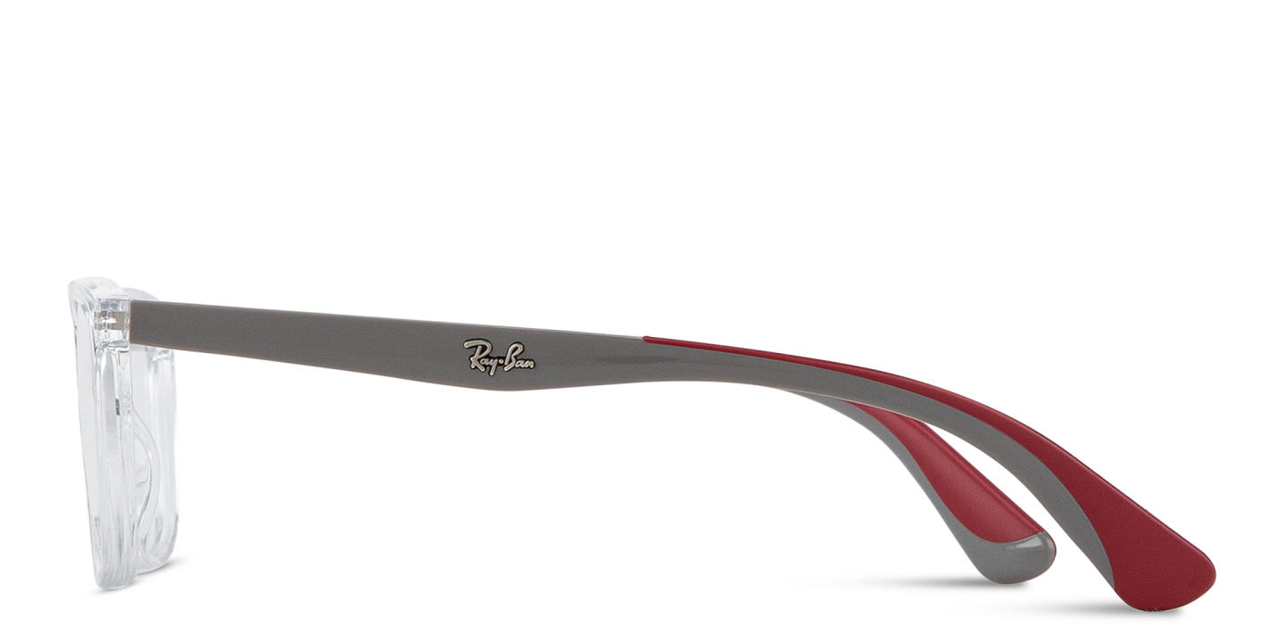 Ray-Ban Junior Optics Kids Square Eyeglasses in Transparent – Product Photo 3