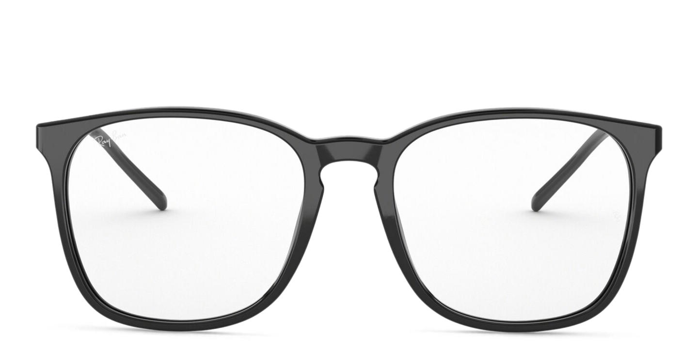 Ray-Ban Square Eyeglasses in Black – Product Photo 0