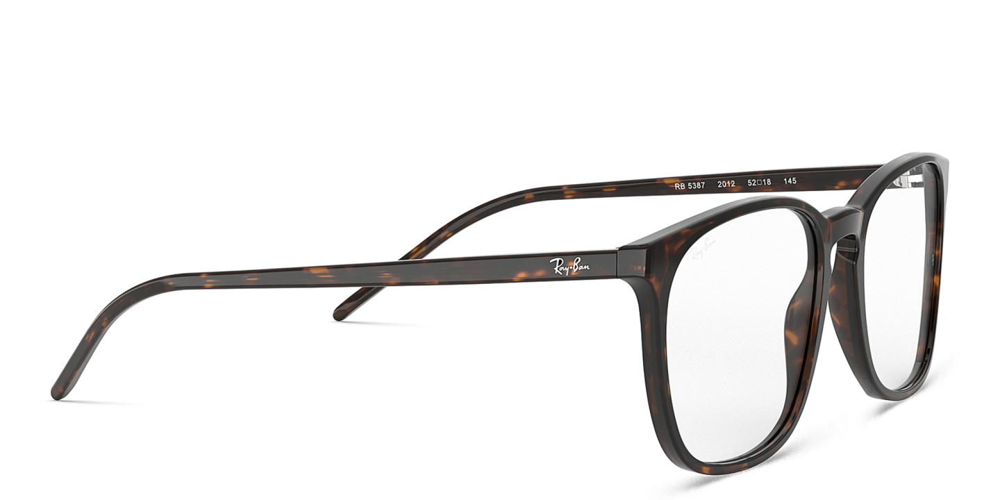 Ray-Ban Square Eyeglasses in Tortoise – Product Photo 4