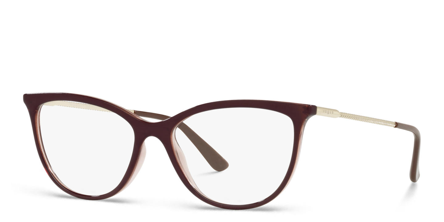 Vogue Eyewear Cat-Eye Eyeglasses in Brown – Product Photo 1