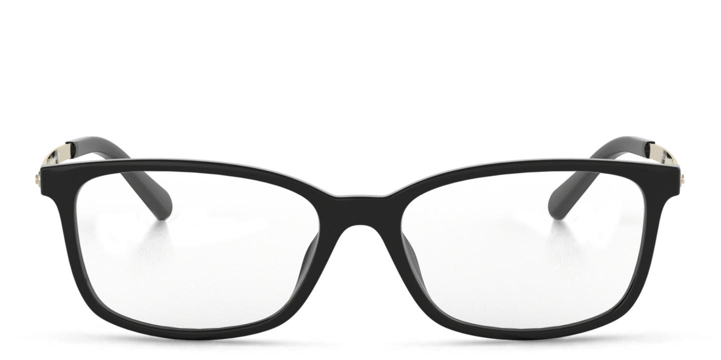 Michael Kors Telluride Rectangle Eyeglasses in Black – Product Photo 0