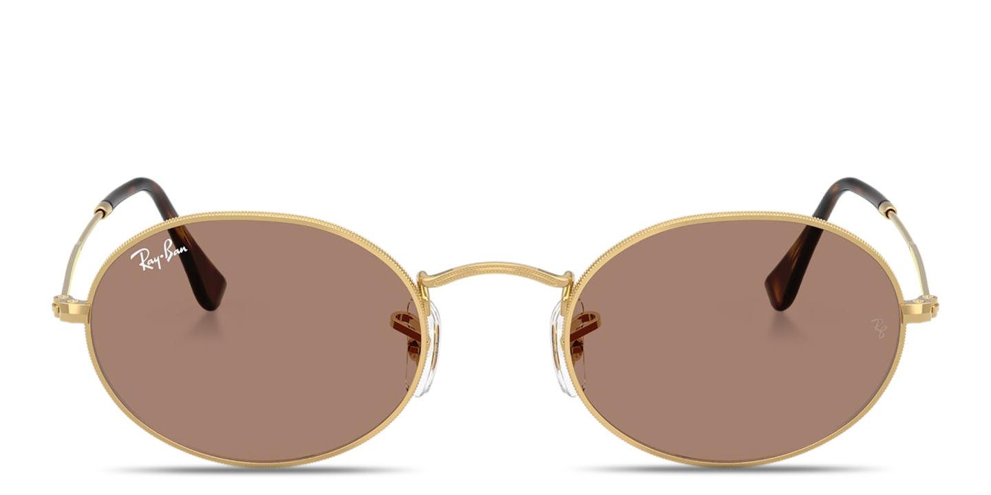 Ray-Ban Oval Metal Summer Capsule Unisex Sunglasses in Arista – Product Photo 0