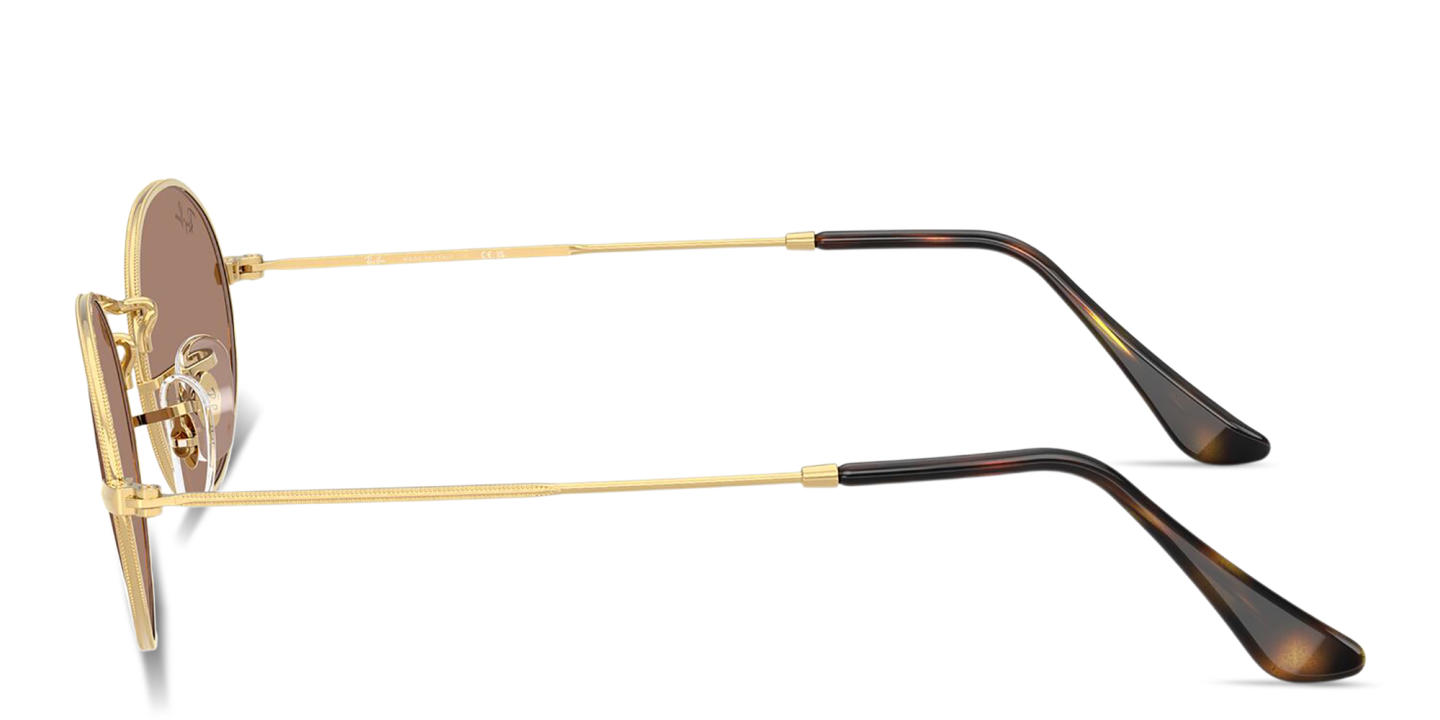 Shop Ray-Ban Oval Metal Summer Capsule Unisex Sunglasses in Arista online.