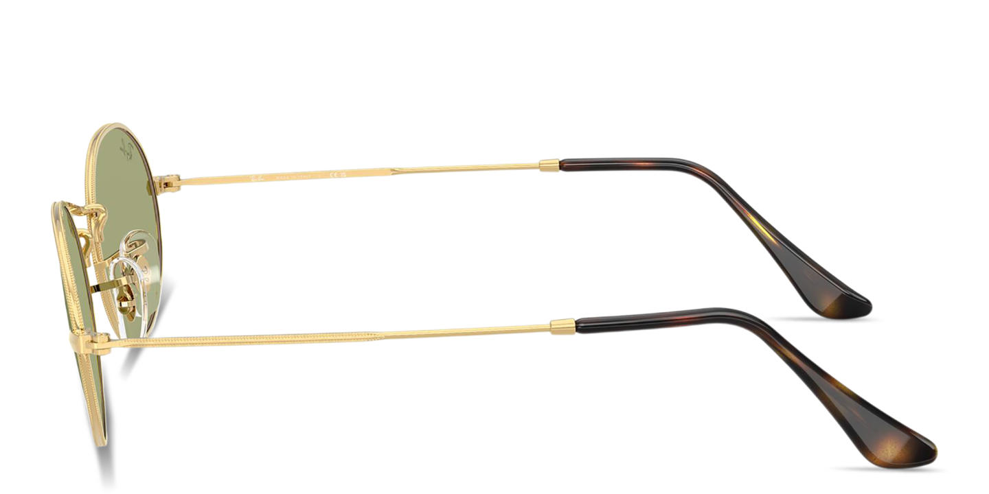 Ray-Ban Oval Metal Summer Capsule Unisex Sunglasses in Gold – Product Photo 2